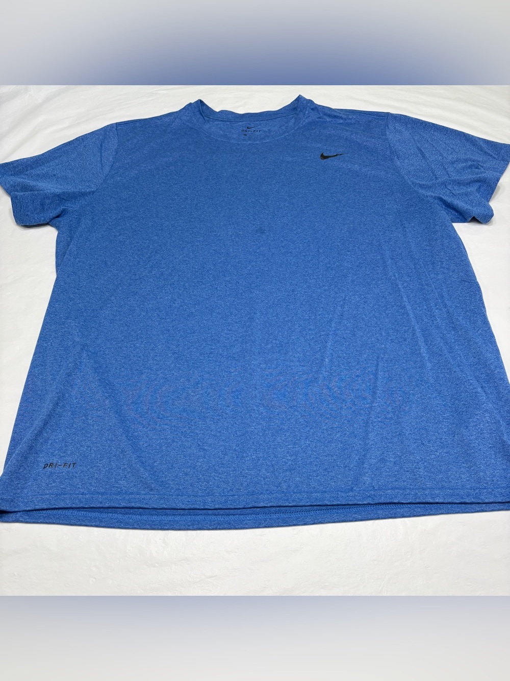 Nike Dri Fit Blue Short Sleeve T Shirt Men’s 3XL Stained